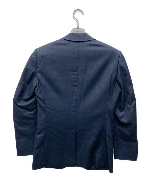 TOMORROW LAND PILGRIM（トゥモローランド ピルグリム）TOMORROW LAND PILGRIM (トゥモローランド ピルグリム) ウールシルク シングルブレステッド 2Bスーツ ネイビー サイズ:44の古着・服飾アイテム