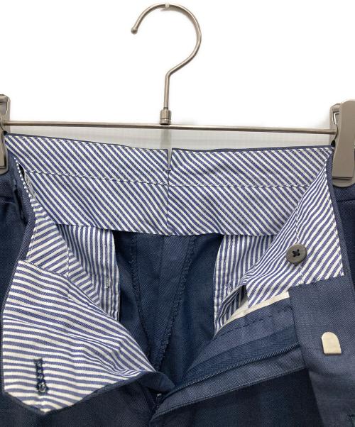 TOMORROW LAND PILGRIM（トゥモローランド ピルグリム）TOMORROW LAND PILGRIM (トゥモローランド ピルグリム) ウールシルク シングルブレステッド 2Bスーツ ネイビー サイズ:44の古着・服飾アイテム