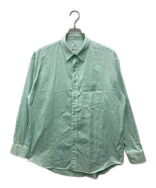 ALLEGE（アレッジ）ALLEGE (アレッジ) STANDARD SHIRT/スタンダード シャツ グリーン サイズ:4の古着・服飾アイテム