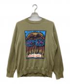 Hysteric Glamour×ROYAL TRUXヒステリックグラマー×）の古着「ROYAL TRUX/'95 FRIDAY APRIL-14 プルオーバー」｜グリーン