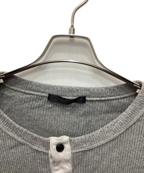 TATRAS（タトラス）TATRAS (タトラス) asplenio/ヘンリーネックカットソー グレー サイズ:3の古着・服飾アイテム