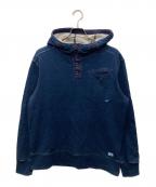 G-STAR RAWジースターロゥ）の古着「スウェットデニムパーカー」｜ブルー