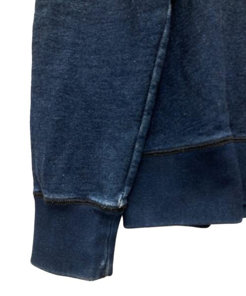 G-STAR RAW（ジースターロゥ）G-STAR RAW (ジースターロゥ) スウェットデニムパーカー ブルー サイズ:XLの古着・服飾アイテム