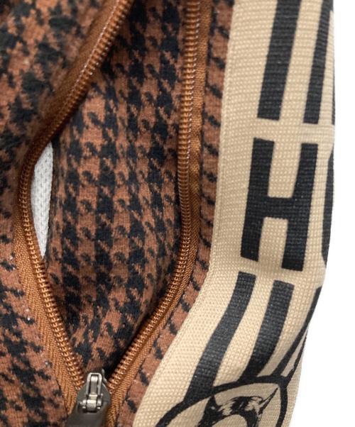 Hysteric Glamour（ヒステリックグラマー）Hysteric Glamour (ヒステリックグラマー) HG TAPE トラックパンツ ブラウン サイズ:Lの古着・服飾アイテム