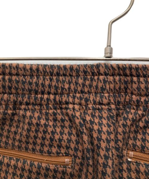 Hysteric Glamour（ヒステリックグラマー）Hysteric Glamour (ヒステリックグラマー) HG TAPE トラックパンツ ブラウン サイズ:Lの古着・服飾アイテム