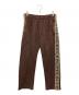 Hysteric Glamour（ヒステリックグラマー）の古着「HG TAPE トラックパンツ」｜ブラウン
