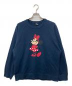 PENNEY'S×DISNEYペニーズ×ディズニー）の古着「VINTAGE CREW/クルーネックスウェット」｜ネイビー