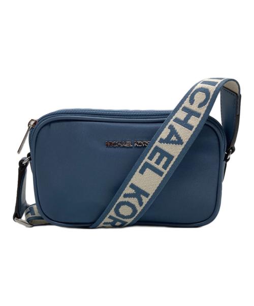 MICHAEL KORS（マイケル・コース）MICHAEL KORS (マイケル・コース) ナイロンショルダーバッグ ブルーの古着・服飾アイテム
