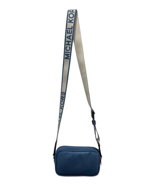MICHAEL KORS（マイケル・コース）MICHAEL KORS (マイケル・コース) ナイロンショルダーバッグ ブルーの古着・服飾アイテム