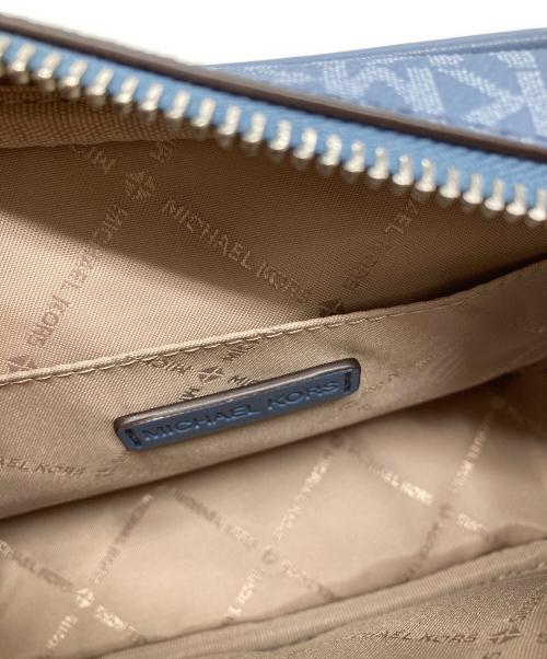MICHAEL KORS（マイケル・コース）MICHAEL KORS (マイケル・コース) JET SET ITEM クロスボディバッグ/ジェット セット アイテム クロスボディ バッグ ブルーの古着・服飾アイテム