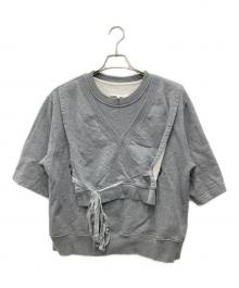 MM6 Maison Margiela（エムエムシックスメゾンマルジェラ）の古着「S/Sスウェット」｜グレー