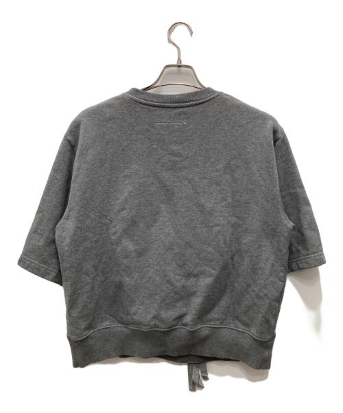 MM6 Maison Margiela（エムエムシックスメゾンマルジェラ）MM6 Maison Margiela (エムエムシックスメゾンマルジェラ) S/Sスウェット グレー サイズ:Sの古着・服飾アイテム