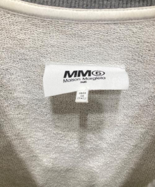 MM6 Maison Margiela（エムエムシックスメゾンマルジェラ）MM6 Maison Margiela (エムエムシックスメゾンマルジェラ) S/Sスウェット グレー サイズ:Sの古着・服飾アイテム