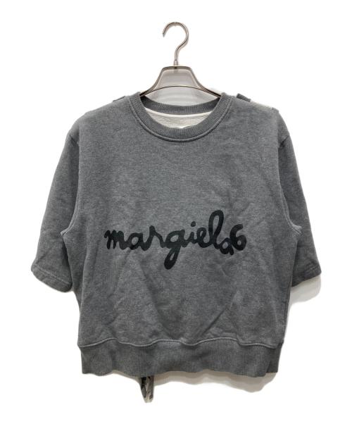 MM6 Maison Margiela（エムエムシックスメゾンマルジェラ）MM6 Maison Margiela (エムエムシックスメゾンマルジェラ) S/Sスウェット グレー サイズ:Sの古着・服飾アイテム