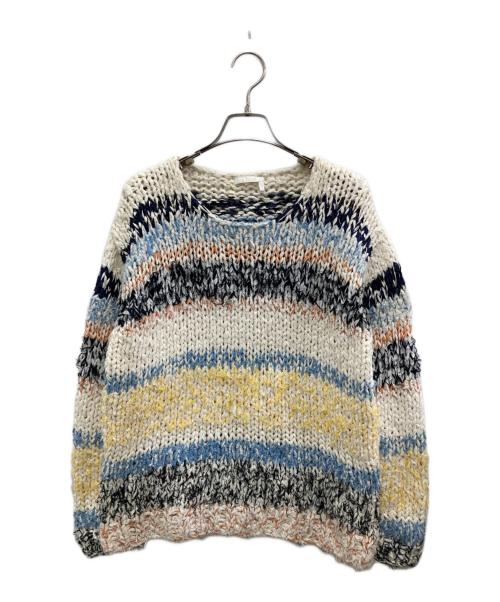 Chloe（クロエ）Chloe (クロエ) マルチボーダーニット マルチカラー サイズ:XSの古着・服飾アイテム
