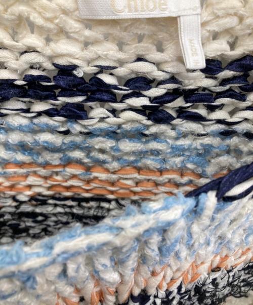 Chloe（クロエ）Chloe (クロエ) マルチボーダーニット マルチカラー サイズ:XSの古着・服飾アイテム