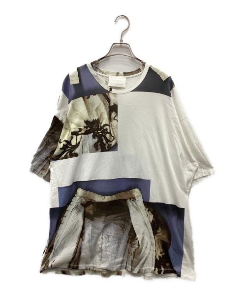 Acne studios（アクネ ストゥディオズ）ACNE STUDIOS (アクネ ストゥディオズ) STOCKHOLM BLISS MERC PRINT カットソー ホワイト サイズ:Sの古着・服飾アイテム