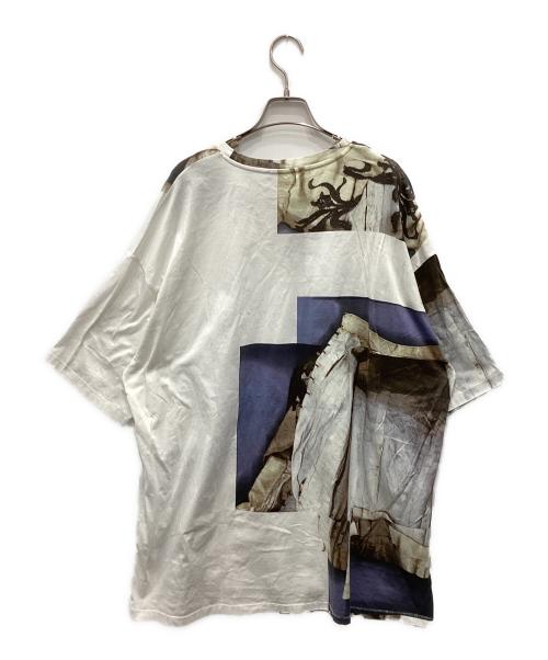 Acne studios（アクネ ストゥディオズ）ACNE STUDIOS (アクネ ストゥディオズ) STOCKHOLM BLISS MERC PRINT カットソー ホワイト サイズ:Sの古着・服飾アイテム