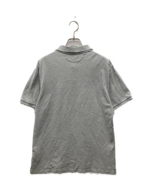 POLO RALPH LAUREN（ポロ・ラルフローレン）POLO RALPH LAUREN (ポロ・ラルフローレン) ベア刺繍ポロシャツ グレー サイズ:XLの古着・服飾アイテム