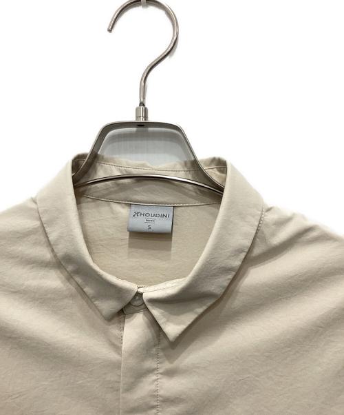 HOUDINI（フーディニ）HOUDINI (フーディニ) Cosmo Shirt ベージュ サイズ:Sの古着・服飾アイテム