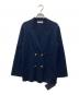 Rirandture（リランドチュール）の古着「ニットダブルジャケット」｜ネイビー