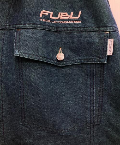 FUBU（フブ）FUBU (フブ) デニムジャケット ブルー サイズ:XXXXXXLの古着・服飾アイテム