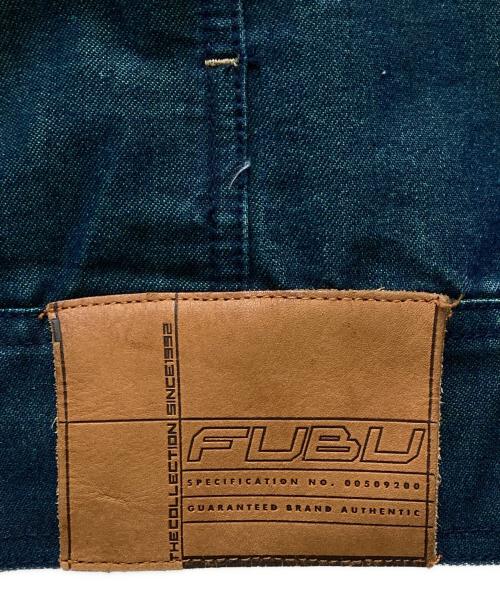 FUBU（フブ）FUBU (フブ) デニムジャケット ブルー サイズ:XXXXXXLの古着・服飾アイテム