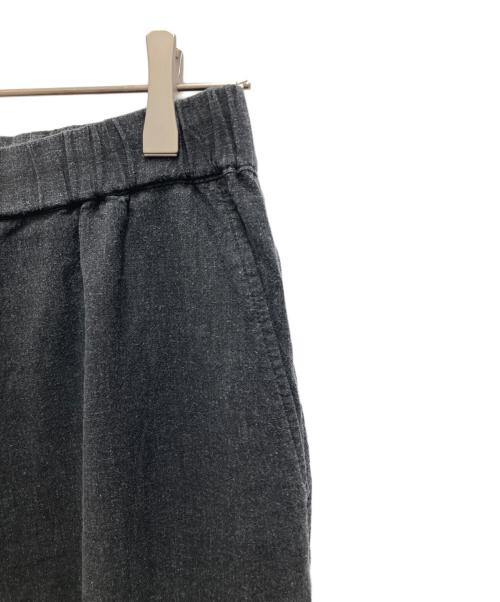 Graphpaper（グラフペーパー）Graphpaper (グラフペーパー) Linen Cupro Track Pants/リネン キュプラ トラック パンツ ブラック サイズ:1の古着・服飾アイテム