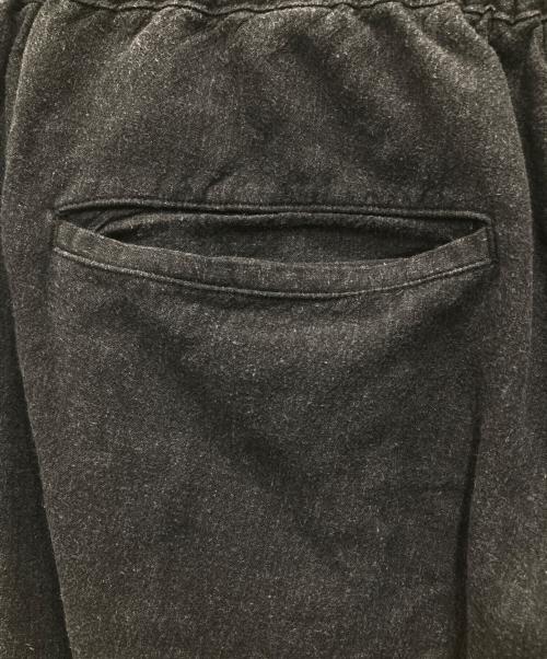 Graphpaper（グラフペーパー）Graphpaper (グラフペーパー) Linen Cupro Track Pants/リネン キュプラ トラック パンツ ブラック サイズ:1の古着・服飾アイテム