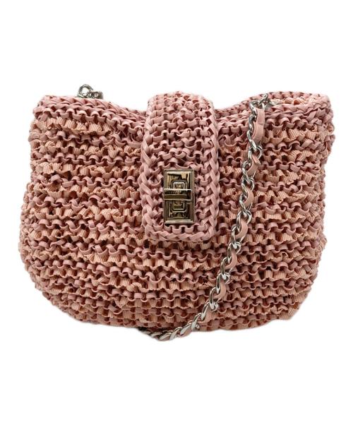 ANTEPRIMA（アンテプリマ）ANTEPRIMA (アンテプリマ) ルケット/ワイヤーショルダーバッグ ピンクの古着・服飾アイテム