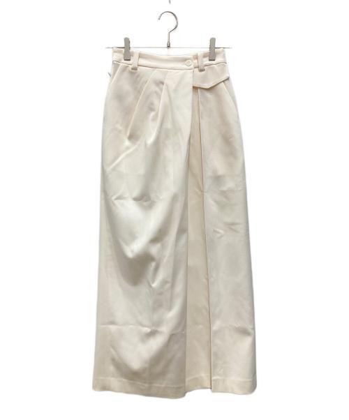 TEECHI（ティーチ）TEECHI (ティーチ) TMOアシンメトリーワイドパンツ アイボリー サイズ:36 未使用品の古着・服飾アイテム