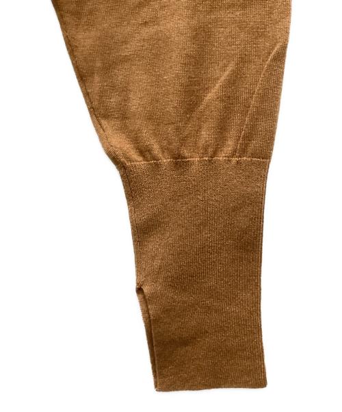 TEECHI（ティーチ）TEECHI (ティーチ) シルクウール 2WAYタートル ブラウン サイズ:S Short 未使用品の古着・服飾アイテム
