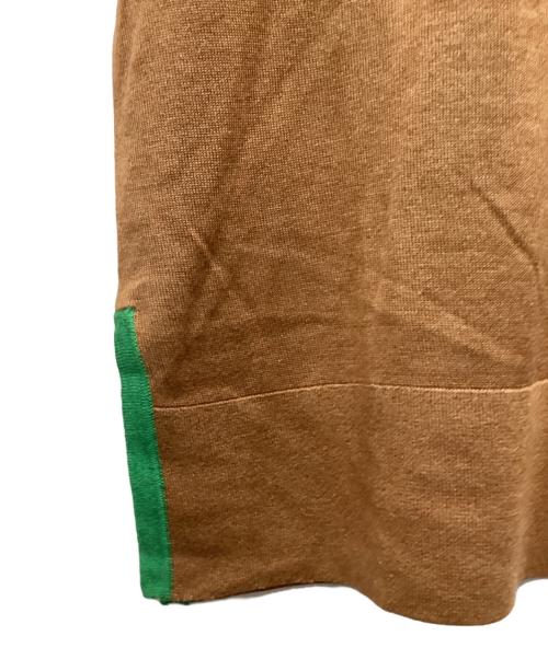 TEECHI（ティーチ）TEECHI (ティーチ) シルクウール 2WAYタートル ブラウン サイズ:S Short 未使用品の古着・服飾アイテム