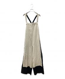 TELMA（テルマ）の古着「PantsDress/パンツドレス サロペット」｜アイボリー