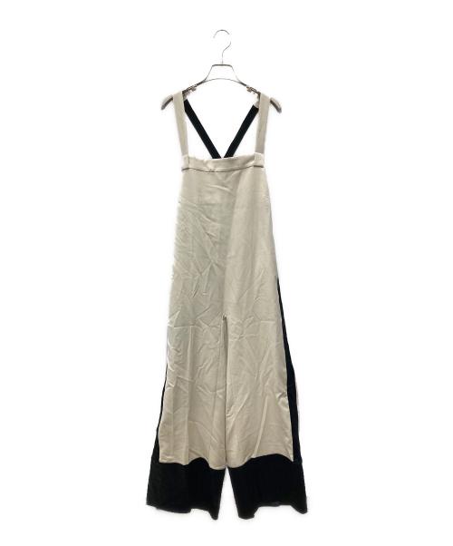 TELMA（テルマ）TELMA (テルマ) PantsDress/パンツドレス サロペット アイボリー サイズ:34の古着・服飾アイテム
