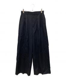 LOEFF（ロエフ）の古着「TW ボンタン パンツ」｜ネイビー