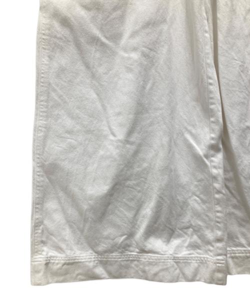 SACRA（サクラ）SACRA (サクラ) ヴィンテージ デニム サロペット ホワイト サイズ:38の古着・服飾アイテム