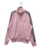 adidas Originalsアディダスオリジナル）の古着「ファイヤーバード トラックトップ ベロア FOR スナイデル」｜ピンク
