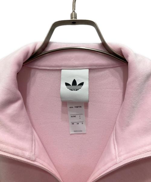adidas Originals（アディダスオリジナル）adidas originals (アディダスオリジナル) ファイヤーバード トラックトップ ベロア FOR スナイデル ピンク サイズ:Ｍの古着・服飾アイテム