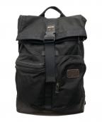 TUMIトゥミ）の古着「ロールトップバックパック」｜ブラック