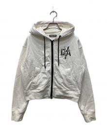DUVETICA（デュベティカ）の古着「ジップパーカー」｜ホワイト