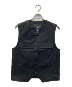 G-STAR RAWジースターロゥ）の古着「FIELD POCKET WAISTCOAT」｜ブラック