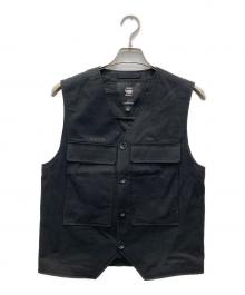 G-STAR RAW（ジースターロゥ）の古着「FIELD POCKET WAISTCOAT」｜ブラック