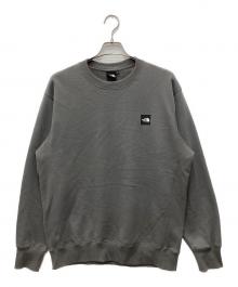 THE NORTH FACE（ザ ノース フェイス）の古着「Heather Logo Crew」｜グレー