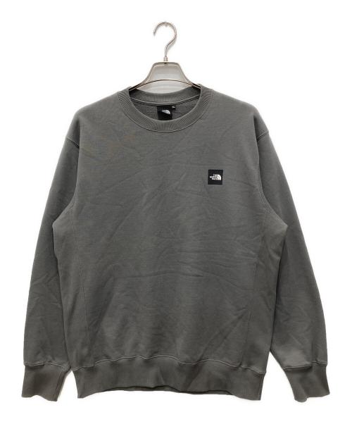 THE NORTH FACE（ザ ノース フェイス）THE NORTH FACE (ザ ノース フェイス) Heather Logo Crew グレー サイズ:XLの古着・服飾アイテム