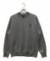 THE NORTH FACE（ザ ノース フェイス）の古着「Heather Logo Crew」｜グレー