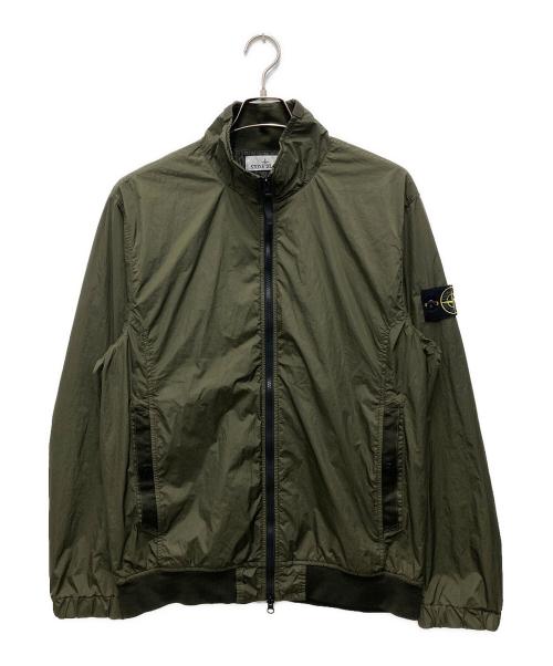 STONE ISLAND（ストーンアイランド）STONE ISLAND (ストーンアイランド) GARMENT DYED CRINKLE REPS NY オリーブ サイズ:XLの古着・服飾アイテム