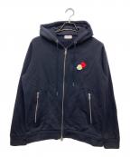 MONCLERモンクレール）の古着「MAGILIA CARDIGAN パーカー」｜ネイビー
