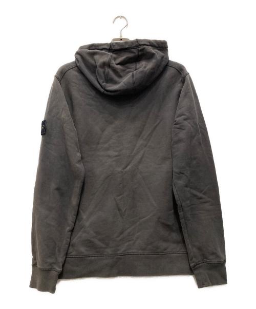 STONE ISLAND（ストーンアイランド）STONE ISLAND (ストーンアイランド) FULL ZIP SWEAT SHIRT ブラック サイズ:XLの古着・服飾アイテム