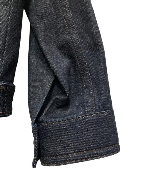 HERMES（エルメス）HERMES (エルメス) ICONES AU CARRE/デニムジャケット インディゴ サイズ:46の古着・服飾アイテム